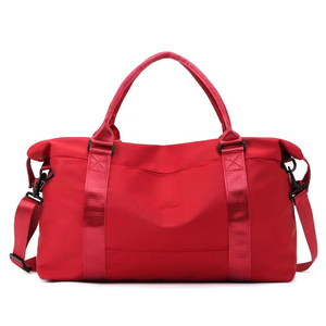 Bolsa de viaje deportiva y deportiva para mujer con logotipo personalizado, gran capacidad, tela Oxford 600D, poliéster, estilo moderno con cierre de cremallera - Product Image 6
