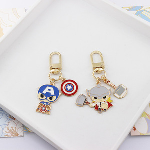 Portachiavi <span class=keywords><strong>Marvel</strong></span> Spider-Man <span class=keywords><strong>Thor</strong></span> in Metallo con Logo Personalizzato, Regalo Promozionale, Vendita all'Ingrosso - Product Image 2