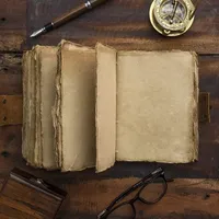 Carnet de notes Vintage en cuir avec fermeture à verrou, livre d'ombres, Grimoire, carnet de voyage