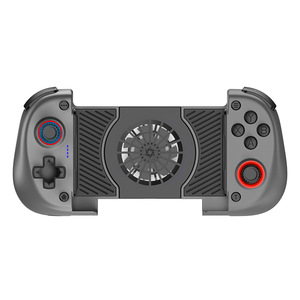 RALAN X3 Game Controller <span class=keywords><strong>2</strong></span> em <span class=keywords><strong>1</strong></span> Ventilador de Refrigeração Dupla Vibração Handle Retrátil <span class=keywords><strong>Gamepad</strong></span> Tabela Suporte Jogos Nativos - Product Image 1