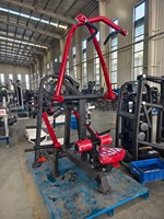 Équipement de fitness circulaire SUPER LAT PULLDOWN de haut niveau équipement de musculation en acier direct d'usine pour un usage commercial