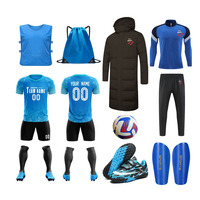 En Gros Maillots et Shorts de Football Hiver pour Femmes, Kit d'Équipe de Joueuses avec Impression Numérique Noms et Numéros, Ensembles Uniformes