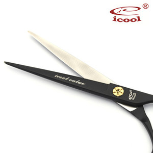 6.8 inch titanium pet grooming scissors stainless steel with safety round tip - Product Image 6