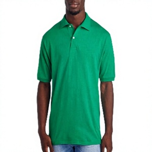 Chemises polo pour hommes Dri Power, évacuation de l'humidité pour un confort tout au long de la journée, piqué 50% coton/50% polyester, 220 GSM, vente en gros, OEM, sur mesure - Product Image 3