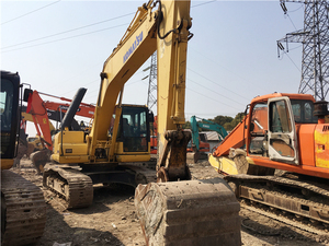 Excavadora de orugas hidráulica usada Komatsu, con motor diésel, excelente rendimiento, origen japonés 100%, en stock, Shanghái, 2017 - Product Image 5