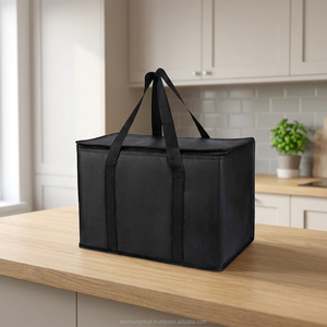 Bolsa Térmica Reutilizable con Logotipo Personalizado OEM ODM, Bolsa de Entrega de Alimentos con Aislamiento de Papel de Aluminio No Tejido, Fabricante de Vietnam - Product Image 2