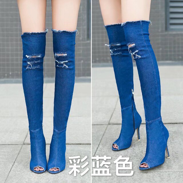 Colorful blue