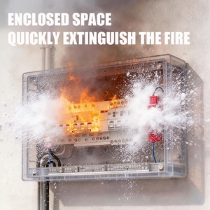 Dispositif d'extinction d'incendie automatique à aérosol industriel, extincteur mural de type DIN, produit certifié CE et ROHS - Product Image 2