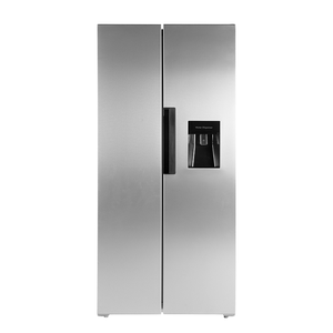 Refrigerador Eléctrico SONGPENG para Uso Doméstico, Alta Calidad, 400-499L, 4 Puertas, Side-By-Side, Portátil, Sin Escarcha, <span class=keywords><strong>Bajo</strong></span> Nivel de Ruido, Acero Inoxidable - Product Image 1