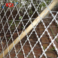 Cerca de seguridad de malla de alambre de púas soldada tipo concertina, ecológica y moderna para protección perimetral