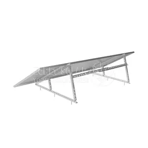 Solar Ballasted Roof Mounting Systems Solar Triangle Mounting Bracket For Solar Roof Mounting System