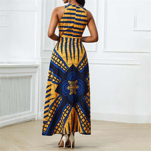 Robes Longues Drapeaux de Vêtements Femme aux Couleurs du Drapeau de la République du Congo, Vente en Gros, Fabricant de Vêtements Marque Propre, Robes Traditionnelles - Product Image 4