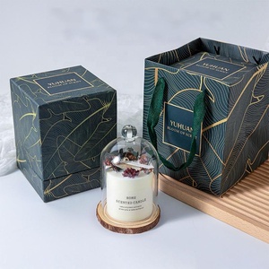 Luxuriöse Handgemachte Sojawachs-Duftkerzen mit Aromatherapie-Duft im Glasgefäß Ungiftig Modernes Design für Feiertage/Weihnachten - Product Image 4