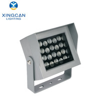 Projecteur LED extérieur de haute qualité, de forme carrée, personnalisable, dimmable 0-10V, étanche IP65, 4W-36W, pour parcs et aménagements paysagers