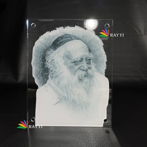 งานศิลปะอะคริลิกใสแบบสั่งทำพิเศษ คอลเลกชัน Waterdale ของ RAY YI ของขวัญสำหรับศาสนิกชนยิว ของขวัญสำหรับศาสนจารย์ งานศิลปะติดผนังสุดงดงาม ภาพวาด Gadol - Product Image 3
