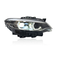 Pièces de voiture automatiques SJC pour BMW série 2 F22 F23 F87 phares M2 cuillère phares bicolores 14-21 mise à niveau pleine LED jaune blanc DRL