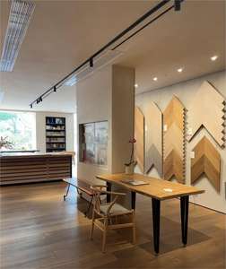 Suelo <span class=keywords><strong>de</strong></span> <span class=keywords><strong>Madera</strong></span> Maciza <span class=keywords><strong>de</strong></span> Roble Europeo para Interiores, Resistente al Agua, Acabado Mate Liso, Roble Blanco, Grado ABCD, Cepillado, Grueso, Corto, para Cocina - Product Image 5