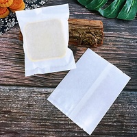 Kantong Kertas Katun Kosong 50 Gram 100 Gram, Dapat Disesuaikan untuk Roti, Kue, Teh, dan Kantong Teh Bunga dengan Cetak Gravure