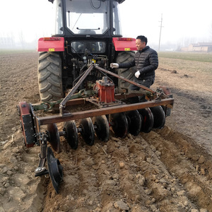 Disc Plough 6 Row Red Farm <b>Cultivator</b> With Gearbox For Tractor Use - Product Image 4