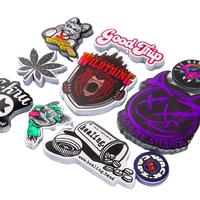 Stiker Papan Selancar Cetak Putih Label Dekoratif Matte Glossy Anime Skateboard DIY Kustom Iklan Kertas Glitter Vinyl Mobil
