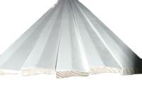 Fabricant de moulures en bois apprêté Plinthe en bois massif pour la décoration de la maison Plinthe ou architrave de style semi-évasé