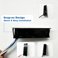 Termostato Wifi Inteligente, Controlador de Temperatura Digital con Temporizador, Interruptor de Termostato LCD con PCBA Personalizado