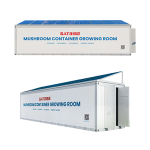 Professional Mushroom Farming Solution 20/40ft Container Fruiting Chamber With Environmental Control <b>Unit</b> And Multi Layer <b>Shelve</b> - Product Image 1