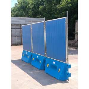 Barriera stradale temporanea riempita d'acqua per la vendita barriere stradali in plastica resistente ai raggi ultravioletti - Product Image 6