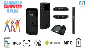 Ordenador móvil PDA resistente IP68 Colector de datos portátil Zebra/Honeywell/Newland Escáner de código de barras Android 11/13 WIFI + BT 2 6 pulgadas - Product Image 6