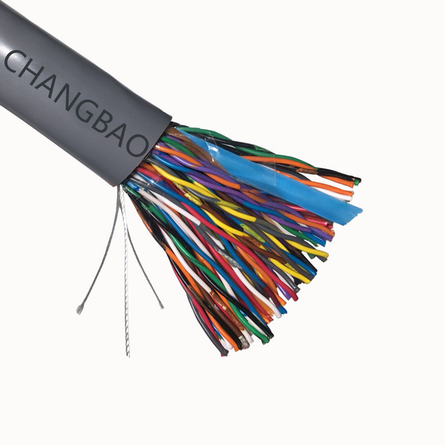 CHANGBAO Cat3 Telephone Cable Unshielded/Shielded 2/5/20/25/30/50/100/200 Pair Indoor & Outdoor Telecom Wire ODM OEM Bulk Custom