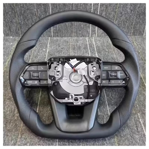 Housse de <span class=keywords><strong>volant</strong></span> en fibre de carbone améliorée 2024+ compatible avec Prado <span class=keywords><strong>Land</strong></span> <span class=keywords><strong>Cruiser</strong></span> LC300 200 70 FJ GR 150 250 7 C-HR - Product Image 2