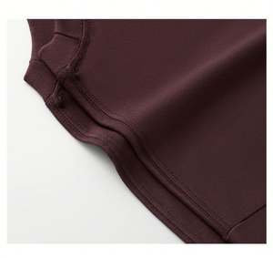 T-shirt Homme Manches Courtes en Coton Peigné Noir et Blanc Marque Tendance 2025 – Nouvelle Collection Été Couleur Unie Style Côte Ouest Américaine - Product Image 6