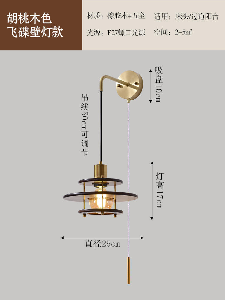 โคมไฟติดผนัง-เส้นผ่าศูนย์กลาง25ซม