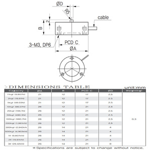 Celdas de carga tipo buje Veidt para máquina de ensayo coreana Dacell Dullan CWW-T10, CWW-T20, CWW-T30 con pantalla digital para pesaje preciso - Product Image 4