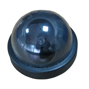 Dome Dummy Fake Überwachungs kamera Modell Indoor IR Infrarot LED Blinklicht CCTV Wasserdichte Simulation
