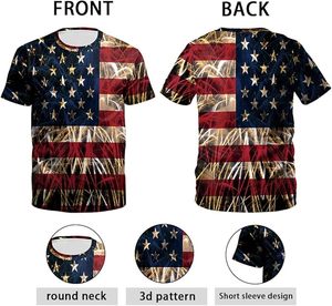 Maglietta America Eagle, T-shirt Americana, Camicia da Uomo American Eagle, <span class=keywords><strong>Abbigliamento</strong></span> Americano - Product Image 4