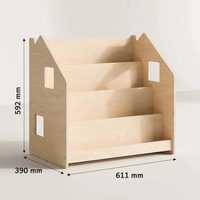 Muebles Montessori para Niños de 1 a 6 Años, Estantería para Guardar Juguetes, Estantería de Madera para Niños