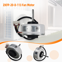Moteur de ventilateur d'intérieur DC ZKFP-20-8-113 310V 20W 1600RPM 8 pôles CCW de remplacement pour climatiseur split