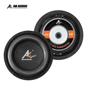 AK-665 usine en gros 6.5 pouces <span class=keywords><strong>double</strong></span> aimant aucun presse basse voiture Audio Subwoofer 50W actif SPL compétition voiture Subwoofer - Product Image 5
