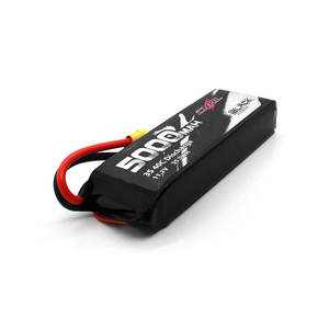 Batteria nera di lipo di serie 5000mah 11.1v 3s 40c di cnhl con la spina xt90 - Product Image 6