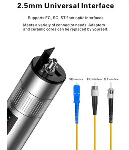 Bán Hot Visual VFL Red con trỏ laser 5/15/20/30/50 km SC/FC/ST nối B5 trực quan lỗi định vị - Product Image 4