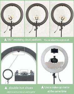 Température <span class=keywords><strong>de</strong></span> couleur 3200 K-5500 K Réglable Luminosité Photographie Anneau Led <span class=keywords><strong>Lampe</strong></span> - Product Image 4