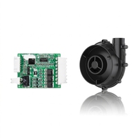 Ventilateur centrifuge sans balais 12V 24V 7040 pour véhicule, souffleur d'échantillonnage haute pression