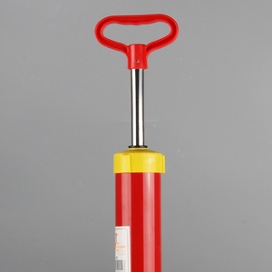 Desatascador de inodoros de alta presión con succión de aire, cinta de acero TPR, cabezal pequeño, para cocina, un solo disparo, desatascador de tuberías, modelo 829 - Product Image 2