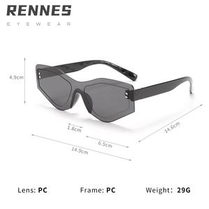 Солнцезащитные очки без оправы - Product Image 3