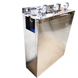 מערכת סינון מים ביתית תלת-שלבית Big Blue עם ארון נירוסטה - Product Image 1