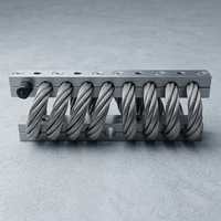 Support d'isolation de câble JGX-2228D-550B - Supports antichoc robustes pour câbles - Supports de fixation de câbles anti-vibrations de qualité supérieure