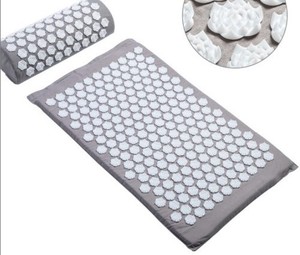 Acupressuurmat Voetmassage Acupunctuur <span class=keywords><strong>Mat</strong></span> Set En Kussen Massage Set Met Tas - Product Image 6