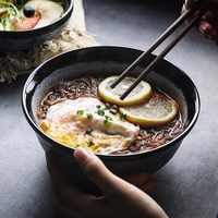 Ensemble de bols à ramen en céramique, bols à salade, soupes et riz japonais, design moderne pour restaurant