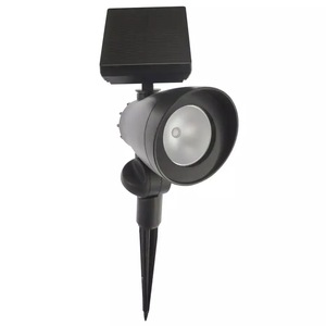 Foco Solar LED para Exteriores de 55 Lúmenes, Color Negro, con Cabezal Ajustable, para Caminos y Jardines, FX-6060E, Foco LED de Paisaje con Energía Solar 5 - Product Image 5